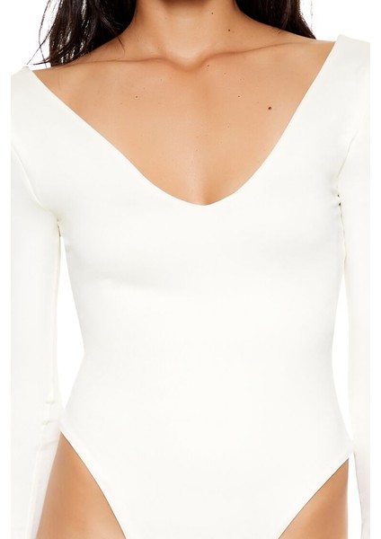Contour Sculpt V-Neck Bodysuit modelleri