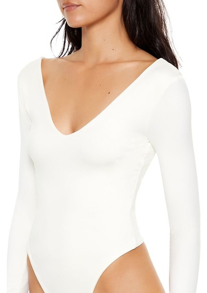 Contour Sculpt V-Neck Bodysuit fırsatları