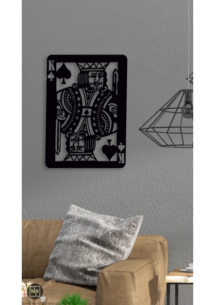 Maça Papaz Metal Duvar Tablosu fiyatları