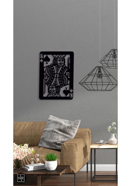 Maça Papaz Metal Duvar Tablosu modelleri