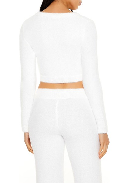 Yumuşak Örme Crop Kazak modelleri