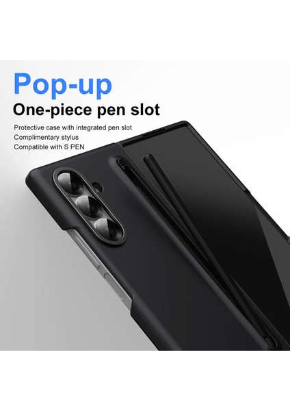 Samsung Galaxy Z Fold 7 ile Uyumlu Kalemlikli Kalem Hediyeli Telefon Kılıf Pencase modelleri