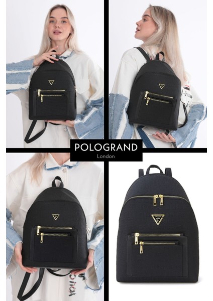 Orijinal Kadın Çok Gözlü Lüks Konfor Modeli Ayarlanabilir Askılı 3 Bölmeli Şık Sırt ve Omuz Çantası fiyatları