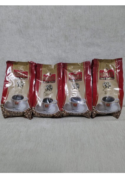 3+1 Kahve 500 gr 4'lü Paket