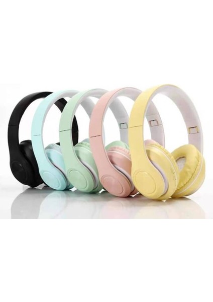 Kablosuz Kulaküstü Bluetooth Kulaklık Stereo-Mikrofon-Aux HK-036