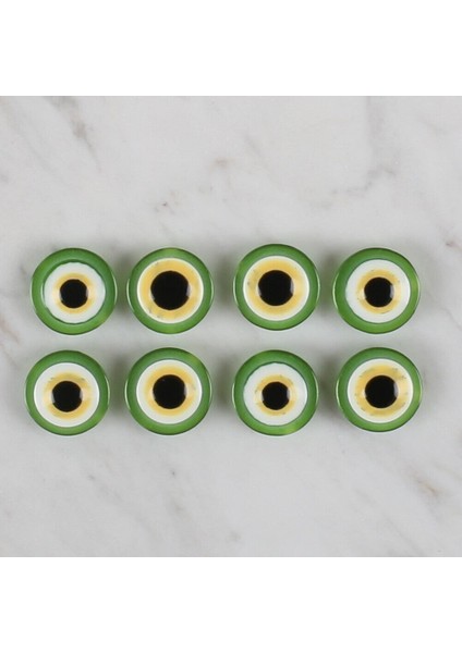 Loren Crafts Yeşil 8 Li Nazar Boncuğu Düğme - 164 fiyatları