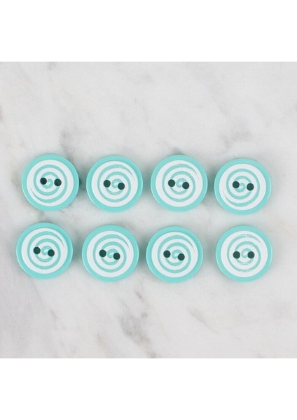 Loren Crafts Yeşil 8 Li Yuvarlak Düğme - 454 fiyatları