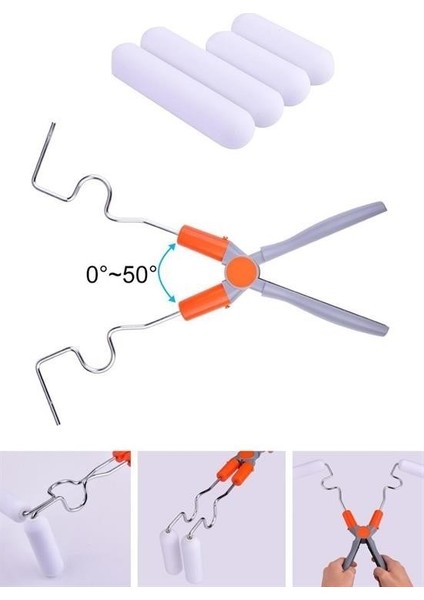 ® Nano Süngerli Damlatmaz Boya Rulosu - Köşe ve Düz Yüzeyler Için indirimleri