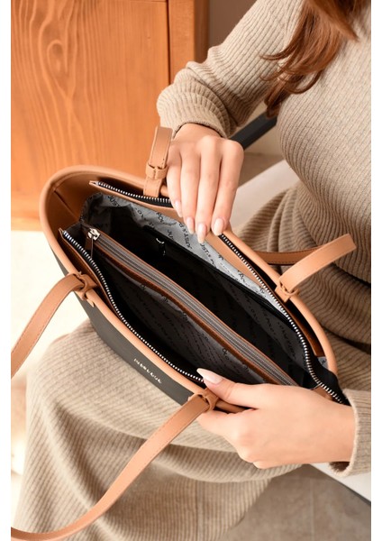 Kadın Lakost Kumaş Büyük Boy Konforlu El Çantası modelleri