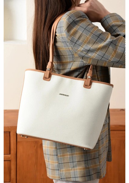 Kadın Lakost Kumaş Büyük Boy Konforlu El Çantası indirimleri