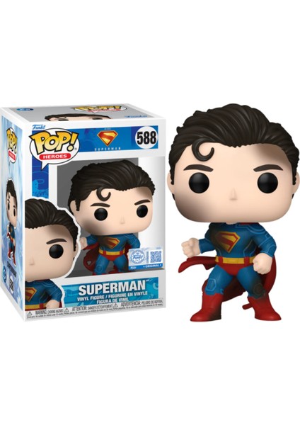 Superman (2025) – Superman (Fight Stance) Pop! #588 Exclusive