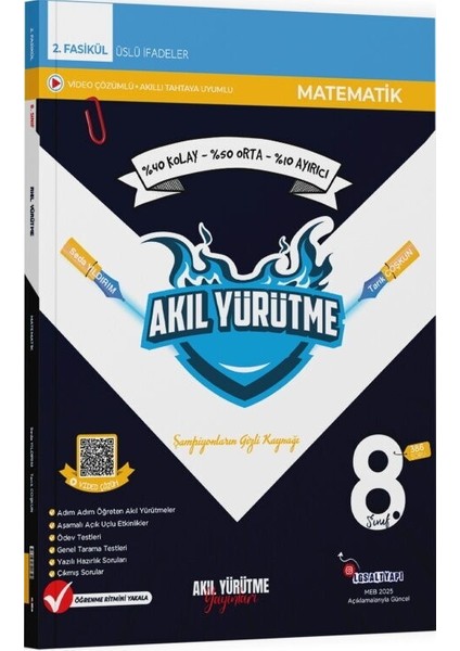 8. Sınıf Üslü Ifadeler 2. Fasikül Akıl Yürütme Yayınları