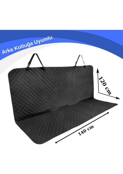 Araba Koltuk Kılıfı 3’lü Set Sıvı Geçirmez Ön ve Arka Koltuk Koruyucu Örtü Bagaj Havuzu fiyatları