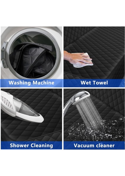 Araba Koltuk Kılıfı 3’lü Set Sıvı Geçirmez Ön ve Arka Koltuk Koruyucu Örtü Bagaj Havuzu indirimleri