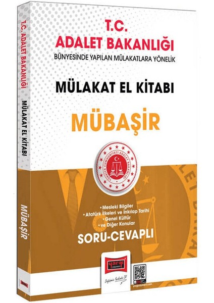 T.c. Adalet Bakanlığı Mübaşir Mülakat El Kitabı (Soru-Cevaplı)