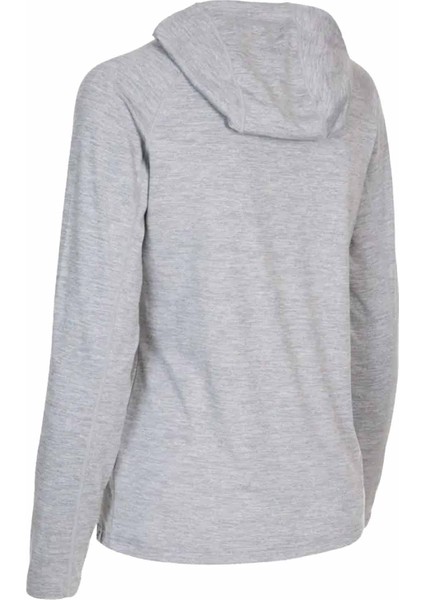 Hattie - Active Hoodie Kadın Gri Sweatshirt