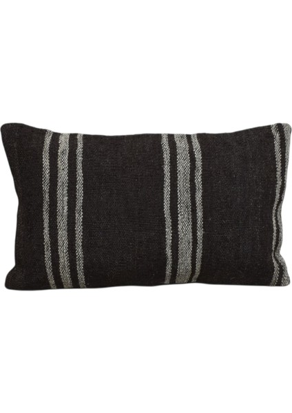 Yeni El Dokuma Dekoratif Lumbar Kilim Kırlent Yastık Kılıfı 6144