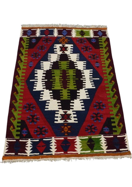 Yeni El Dokuma Ender Niğde Çukurkuyu Yün Kilim 6297