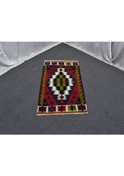 Yeni El Dokuma Ender Niğde Çukurkuyu Yün Kilim 6297 fiyatları