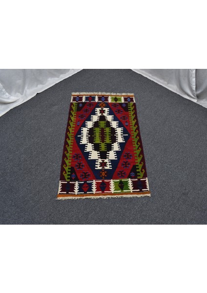 Yeni El Dokuma Ender Niğde Çukurkuyu Yün Kilim 6297 modelleri