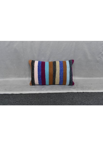 Yeni El Dokuma Dekoratif Lumbar Kilim Kırlent Yastık Kılıfı 6143 modelleri