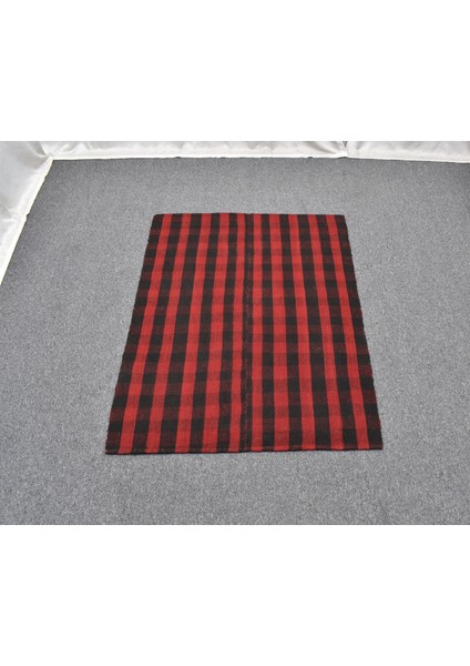 El Dokuma Ender Ekoseli Sofra Yün Kilim 6306 modelleri