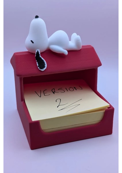 Snoopy Notluk Bloknot Masaüstü Düzenleyici