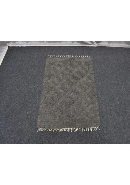 Yeni El Dokuma Tek Renk Tiftik Yün Siirt Kilimi 6302 fırsatları
