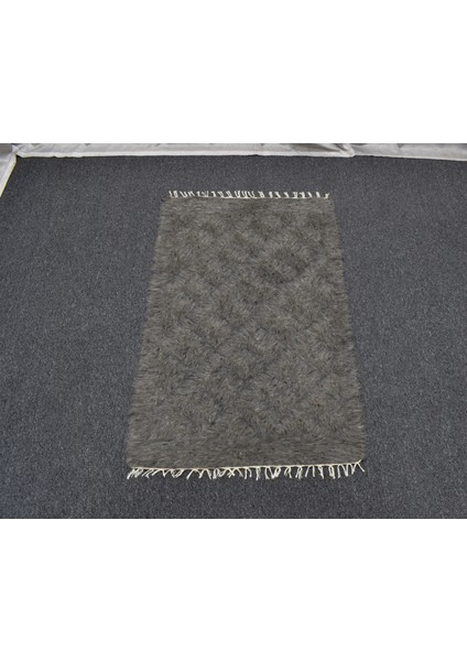 Yeni El Dokuma Tek Renk Tiftik Yün Siirt Kilimi 6302 indirimleri