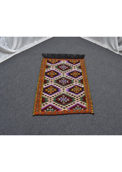 Yeni El Dokuma Nadir Çumra Yörük Yün Kilim 6300 modelleri
