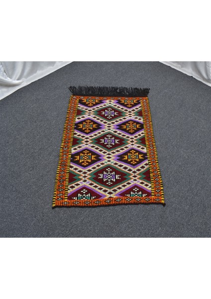 Yeni El Dokuma Nadir Çumra Yörük Yün Kilim 6300 fırsatları