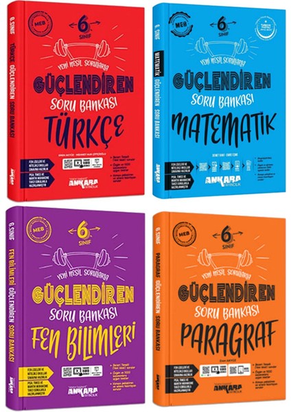 6. Sınıf Güçlendiren Türkçe Matematik Fen Bilimleri Paragraf Soru Bankası