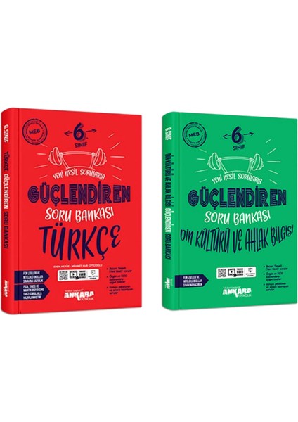 6. Sınıf Güçlendiren Türkçe Din Kültürü Soru Bankası 2025 Güncel Basım