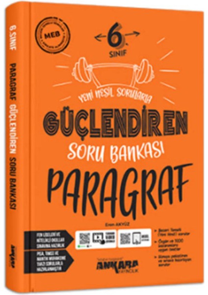 6. Sınıf Güçlendiren Türkçe Matematik Fen Bilimleri Sosyal Bilgiler Paragraf Ingilizce Soru Bankası
