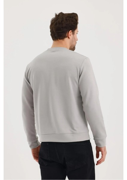 Unisex Baskılı Sıfır Yaka Sweat fiyatları