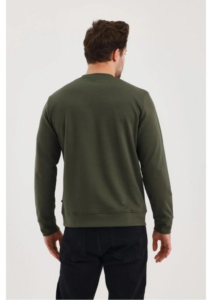 Unisex Baskılı Sıfır Yaka Sweat fiyatları