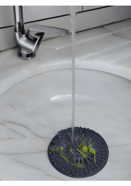 Silikon Lavabo ve Duş Gideri Süzgeci | Tıkanıklık Önleyici Gider Kapağı – Tekrar Kullanılabilir