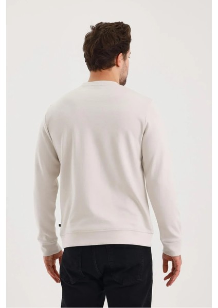 Unisex Baskılı Sıfır Yaka Sweat fiyatları