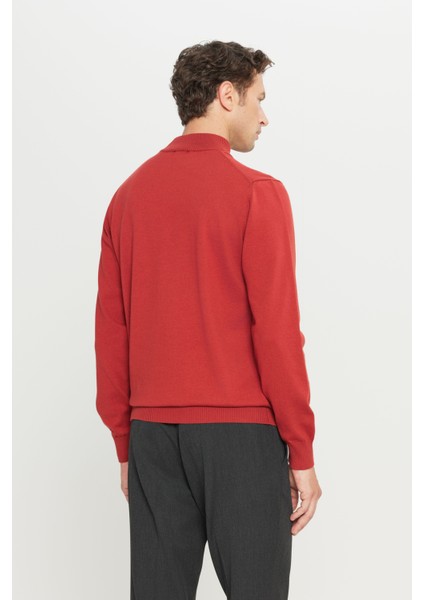 Pamuklu Standart Fit Normal Kesim Yarım Balıkçı Yaka Triko Kazak indirimleri