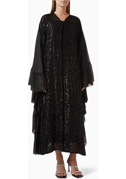 Şifon Ruffle Abiye ile Zarif ve Hareketli Tasarım Için Şıklık Seçenekleri