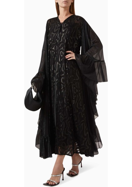 Şifon Ruffle Abiye ile Zarif ve Hareketli Tasarım Için Şıklık Seçenekleri fiyatları