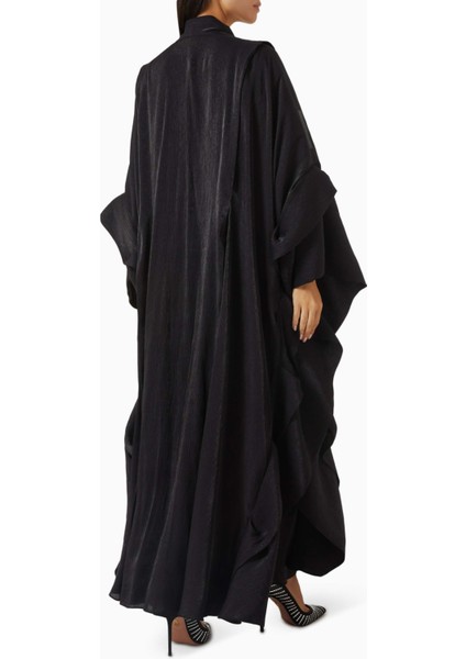 Üç Parça Şık Abaya Seti Ince Kumaşıyla Modern ve Zarif Tasarım modelleri