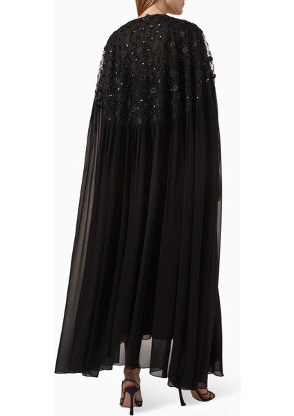 Çiçek Desenli Chiffon Abaya Zarif Siluetiyle Günlük Şıklık Sunuyor modelleri