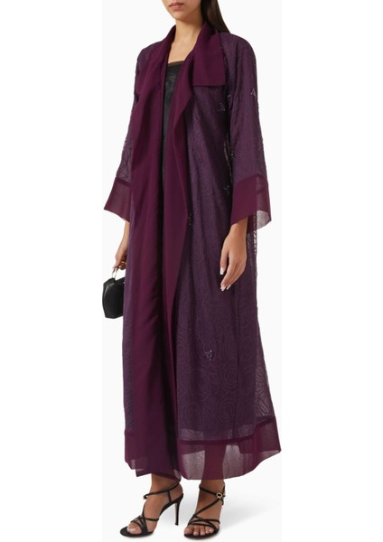 Şifon Abaya Şık Dokular ve Açık Ön Tasarımı ile Göz Alıcı Rahatlık Sunuyor fiyatları