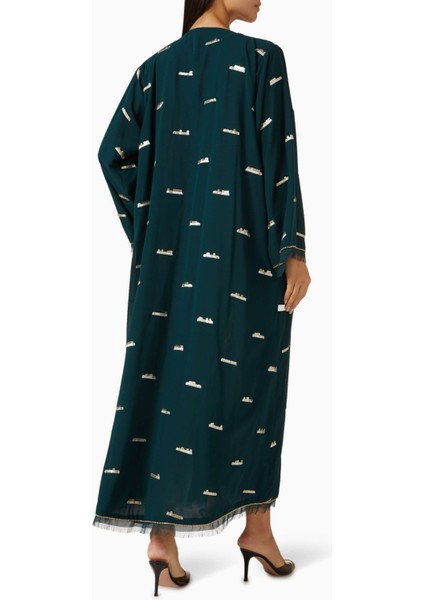 Chiffon Abaya Zarafeti ile Ramazan Şıklığı Için Ihtişamlı Tasarım modelleri
