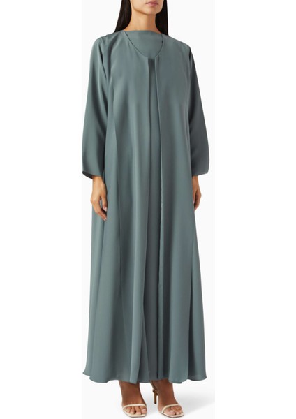 Şık 3 Parça Abaya Seti ile Modest Giyimde Zarafeti Yakalayın