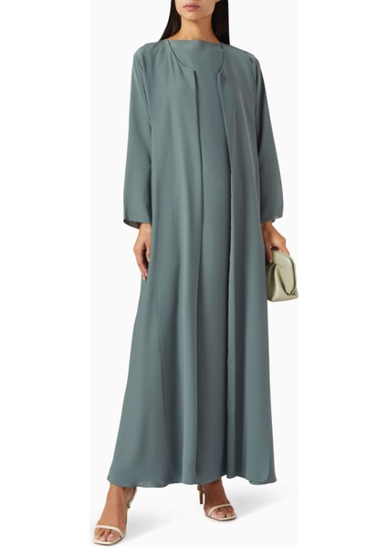 Şık 3 Parça Abaya Seti ile Modest Giyimde Zarafeti Yakalayın fiyatları