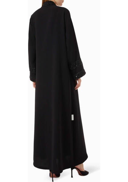 Şık Çin Yaka Abaya ile Modern Tasarımı Birleştirin Konforunuzu Artırın modelleri