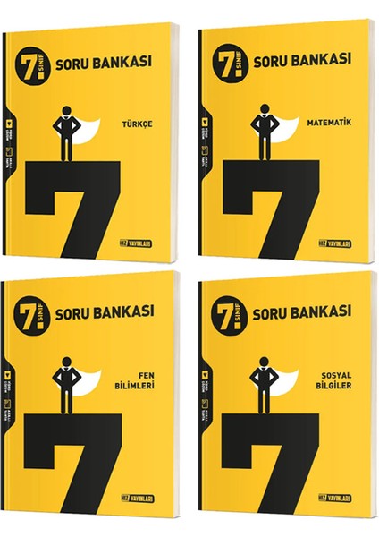 7. Sınıf Türkçe Matematik Fen Bilimleri Sosyal Bilgiler Soru Bankası 2025 Güncel Basım