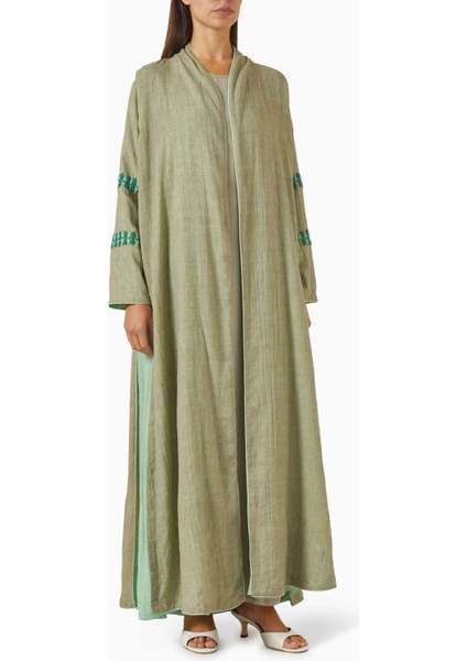 Şifon Dikişli Abiye Takım Dantel Detaylı Rahat Kullanım Için Şıklık Sağlar